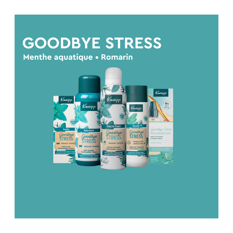 Produits de la collection Goodbye Stress